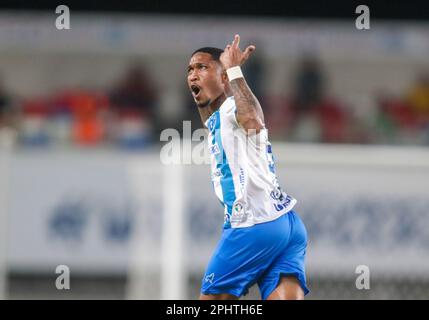 Belem, Brasilien. 29. März 2023. PA - BELEM - 03/29/2023 - COPA VERDE 2023, REMO X PAYSANDU - Paysandu-Spieler Mario Sergio feiert sein Tor während eines Spiels gegen Remo im Mangueirao-Stadion für die Copa Verde-Meisterschaft 2023. Foto: Fernando Torres/AGIF/Sipa USA Guthaben: SIPA USA/Alamy Live News Stockfoto