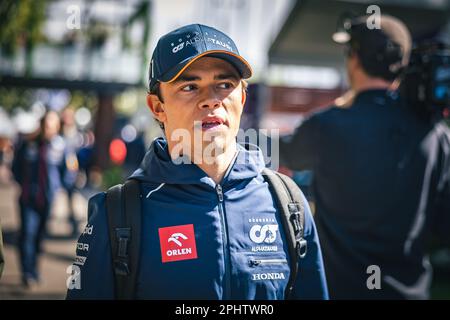 Melbourne, Australien. 30. März 2023. Yuki Tsunoda (JPN) AlphaTauri. 30.03.2023. Formel-1-Weltmeisterschaft, Rd 3, Australian Grand Prix, Albert Park, Melbourne, Australien, Vorbereitungstag. Das Foto sollte wie folgt lauten: XPB/Press Association Images. Kredit: XPB Images Ltd/Alamy Live News Stockfoto