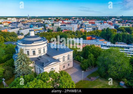 Observatorium in der finnischen Stadt Turku. Stockfoto