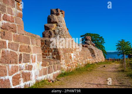 Festung Bomarsund auf den Inseln Aland in Finnland. Stockfoto