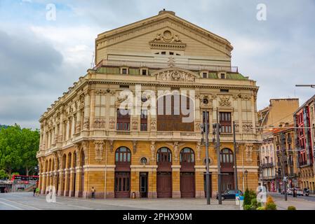 Arriaga Theater in der spanischen Stadt Bilbao. Stockfoto