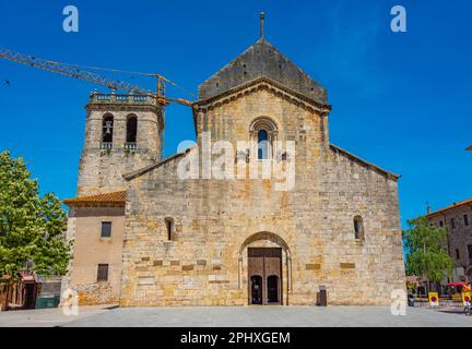 Monestir de Sant Pere in Besalu, Spanien. Stockfoto