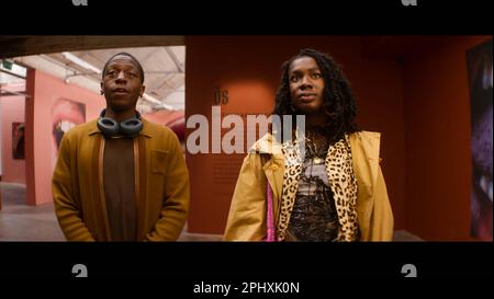 RYE LANE (2023) DAVID JONSSON VIVIAN OPARAH RAINE ALLEN-MILLER (DIR) SEARCHLIGHT PICTURES/MOVIESTORE COLLECTION Stockfoto