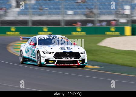 Melbourne, Australien, 30. März 2023. Chaz Mostert (25) fährt nach Walkinshaw Andretti United beim australischen Formel-1-Grand-Prix am 30. März 2023, auf der Melbourne Grand-Prix-Rennstrecke im Albert Park, Australien. Kredit: Ivica Glavas/Speed Media/Alamy Live News Stockfoto