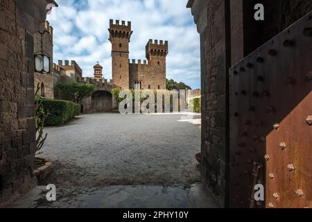 Castello Lancellotti, Lauro, Avellino, Kampanien Stockfoto