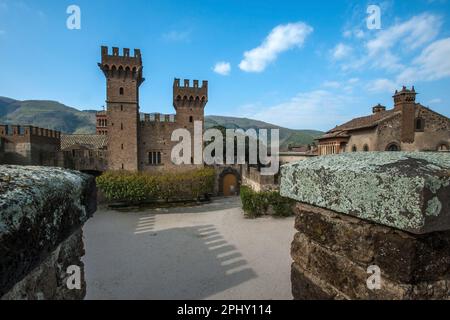 Castello Lancellotti, Lauro, Avellino, Kampanien Stockfoto