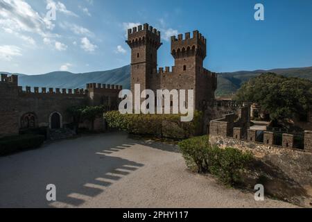 Castello Lancellotti, Lauro, Avellino, Kampanien Stockfoto