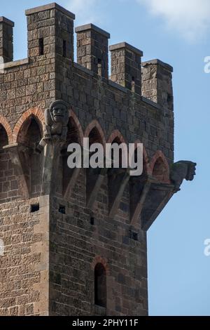 Castello Lancellotti, Lauro, Avellino, Kampanien Stockfoto