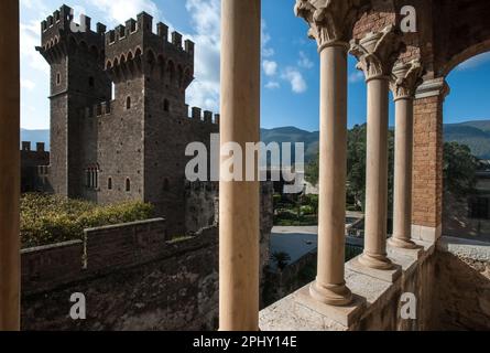 Castello Lancellotti, Lauro, Avellino, Kampanien Stockfoto