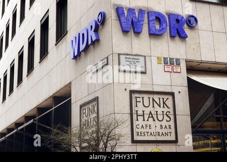 WDR Radio House am Wallrafplatz, Deutschland, Nordrhein-Westfalen, Köln Stockfoto