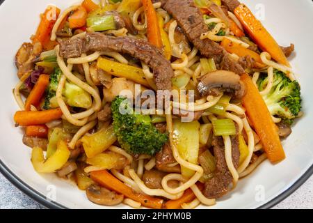 Rindersteak-Bratbraten Stockfoto