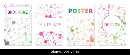 Hintergrund für Deckblätter oder Broschüren. Kann als Cover, Banner, Flyer, Poster, Visitenkarte, Broschüre. Stock Vektor