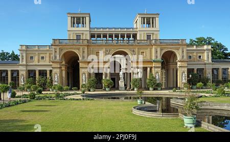 Orangery Palace, Sanssouci Park, Potsdam, Brandenburg, Deutschland Stockfoto