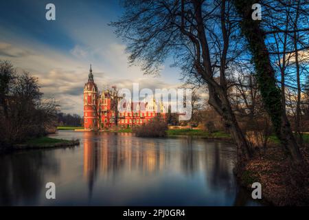 Bad Muskau, Oberlusatien, Sachsen, Deutschland Stockfoto