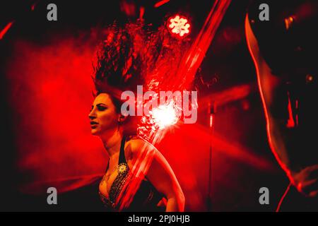 Malmö, Schweden. 27., März 2023. Die schwedische Heavy-Metal-Band