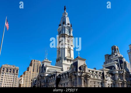 Philadelphia City Hall, Philadelphia, Pennsylvania, USA Stockfoto