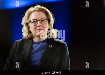 Berlin, Deutschland. 29. März 2023. Svenja Schulze (SPD), Bundesministerin für wirtschaftliche Zusammenarbeit und Entwicklung, Berlin, 29. März 2023. Kredit: dpa/Alamy Live News Stockfoto