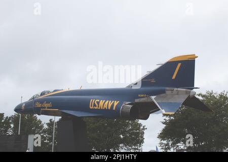 Blue Angels F-4 Phantom II Stockfoto