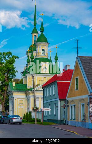 PГ¤rnu, Estland, 2. Juli 2022: Kirche Catharina in der estnischen Stadt PГ¤rnu. Stockfoto