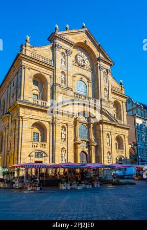 Bamberg, Deutschland, 10. August 2022: St.-Martin-Kirche in der Deutschen Stadt Bamberg. Stockfoto