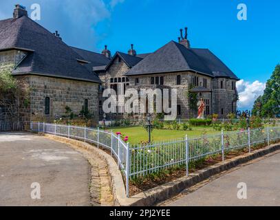 Haputale, Sri Lanka, 29. Januar 2022: Kloster Adisham bei Haputale, Sri Lanka. Stockfoto