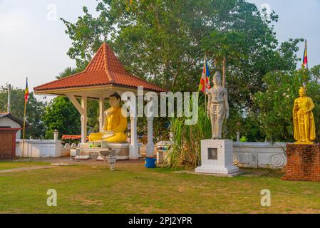 Tissamaharama, Sri Lanka, 24. Januar 2022: Tissamaharama Stupa in Sri Lanka. Stockfoto