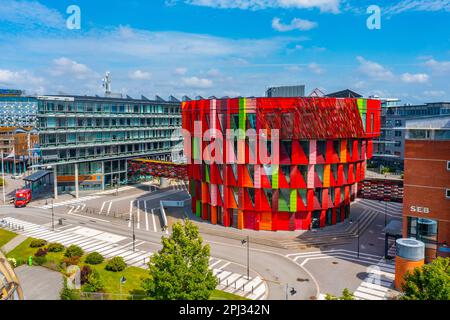 Göteborg, Schweden, 18. Juli 2022: Kuggen-Universitätsgebäude in der schwedischen Stadt Göteborg. Stockfoto