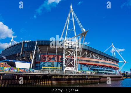 Cardiff, Wales, 16. September 2022: Fürstentum-Stadion in der walisischen Hauptstadt Cardiff. Stockfoto