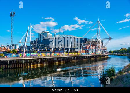 Cardiff, Wales, 17. September 2022: Fürstentum-Stadion in der walisischen Hauptstadt Cardiff. Stockfoto