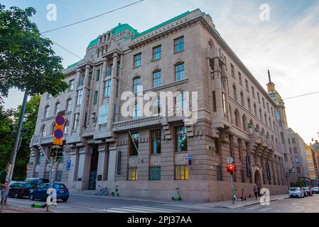 Helsinki, Finnland, 20. Juli 2022: Galerie Forsblom in der finnischen Hauptstadt Helsinki... Stockfoto