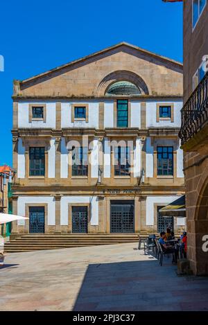 Pontevedra, Spanien, 10. Juni 2022: Teatro Provincial at Pontevedra in Spanien. Stockfoto