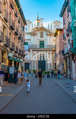 Valladolid, Spanien, 6. Juni 2022: Iglesia de la Santa Vera Cruz in Valladolid, Spanien. Stockfoto