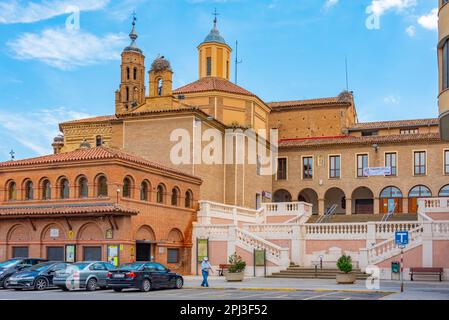 Tarazona, Spanien, 30. Mai 2022: Kirche des Heiligen Franziskus von Assisi in Tarazona, Spanien. Stockfoto