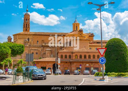 Tarazona, Spanien, 30. Mai 2022: Kirche des Heiligen Franziskus von Assisi in Tarazona, Spanien. Stockfoto