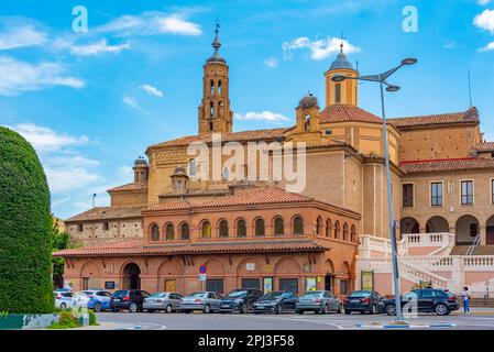 Tarazona, Spanien, 30. Mai 2022: Kirche des Heiligen Franziskus von Assisi in Tarazona, Spanien. Stockfoto