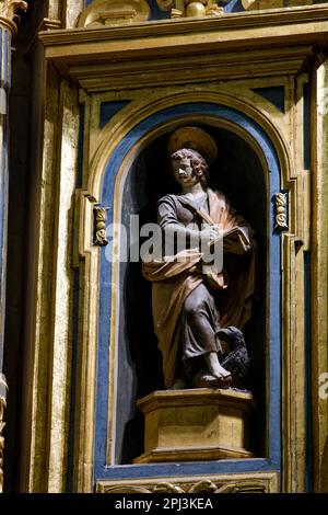 Valetta, Malta. 27. März 2023. St. John's Co-Cathedral ist eine römisch-katholische Kathedrale in Valletta, Malta, die dem Heiligen Johannes dem Täufer gewidmet ist. Stockfoto