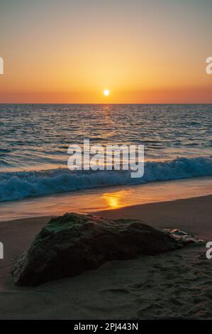 Point Dume State Beach in Kalifornien Stockfoto