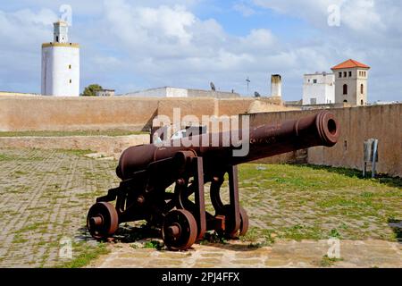 Marokko, El-Jadida, La Cité Portugaise: Die befestigte Stadt Mazagan, die 1502 von den Portugiesen gegründet wurde, war der letzte portugiesische Besitz auf Der A Stockfoto