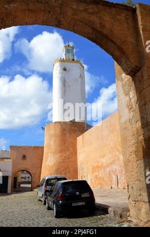 Marokko, El-Jadida, La Cité Portugaise: Die befestigte Stadt Mazagan, die 1502 von den Portugiesen gegründet wurde, war der letzte portugiesische Besitz auf Der A Stockfoto