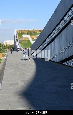 Ethnographie-Museum, Legit Park, Budapest, Ungarn Stockfoto