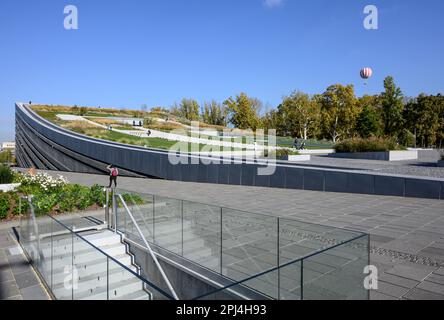 Ethnographie-Museum, Legit Park, Budapest, Ungarn Stockfoto