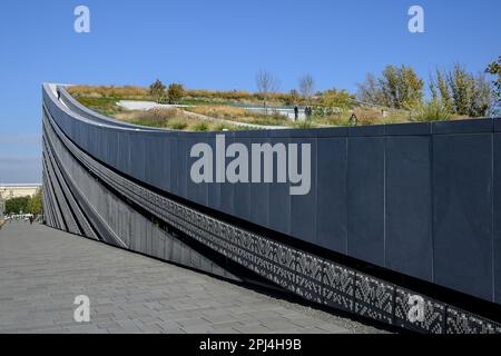 Ethnographie-Museum, Legit Park, Budapest, Ungarn Stockfoto