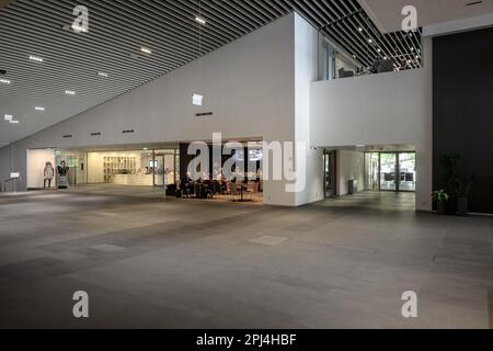 Ethnographie-Museum, Legit Park, Budapest, Ungarn Stockfoto