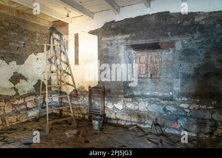 Santa Cruz Mission Historic Park in Kalifornien Stockfoto