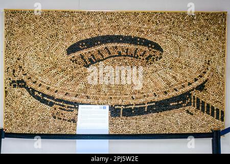 Maracana Stadium and Museum, Rio de Janeiro, Brasilien Stockfoto