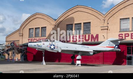 ΜcDonell F101 Voodoo vom Speyer Technik Museum Stockfoto