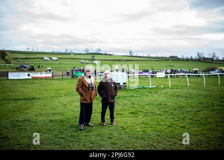 Bild ©lizenziert für Parsons Media. 31/03/2023. London, Vereinigtes Königreich. Garthorpe von Punkt zu Punkt. Treffpunkt des Garthorpe Point-to-Point-Rennens in der Nähe von Melton Mowbray Picture von Andrew Parsons/Parsons Media Stockfoto