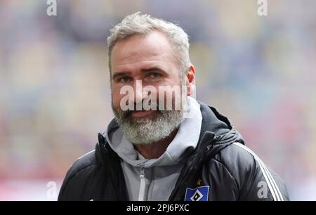 Düsseldorf, Deutschland. 31. März 2023. firo : 03/31/2023, Fußball, 2. Division, 2. Bundesdivision, Staffel 2022/2023, Fortuna Düsseldorf - HSV Hamburg Hamburg, HSV Hamburg Hamburg Hamburg Hamburg Coach Tim WALTER, HSV Hamburg, Portrait Credit: dpa/Alamy Live News Stockfoto