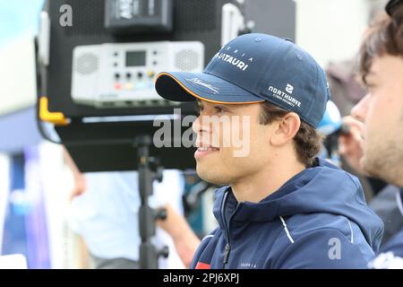 MELBOURNE, Australien, 30. März 2023; #21, Nick de VRIES, NDL, Scuderia Alpha Tauri während DES AUSTRALISCHEN Formel-1-Grand Prix am 30. 2023. März, Albert Park - Melbourne, Formel 1 Rennen in Australien, Motorsport, F1 GP, Honorarpflichtiges Foto, kostenpflichtiges Bild, Copyright © Clay CROSS / ATP Images (CROSS Clay / ATP / SPP) Stockfoto