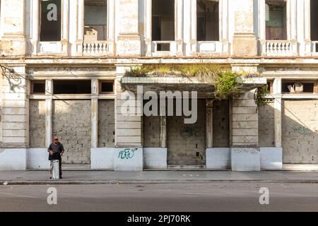 Stadtleben während des Kommunismus in Havanna, Kuba Stockfoto